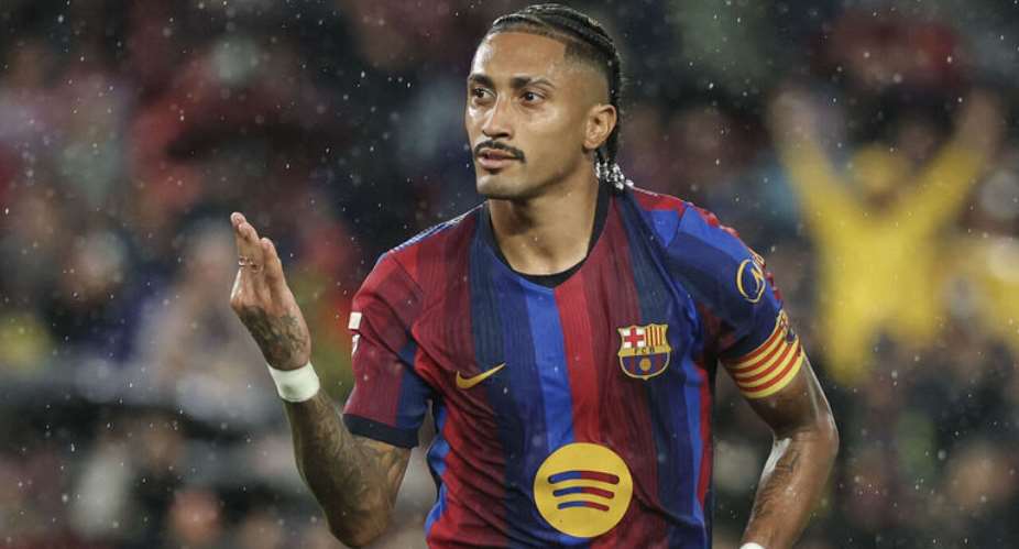 La Liga: Raphinha hat-trick sees Barcelona crush Racing Santander 7-2 to remain perfect