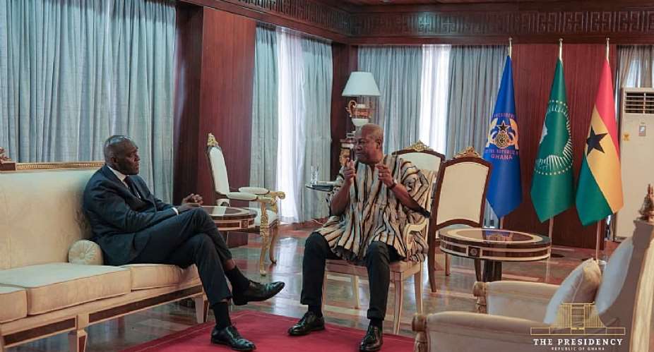 Mahama, IFC boss discuss Ghanas plans to boost agriculture, infrastructure and jobs