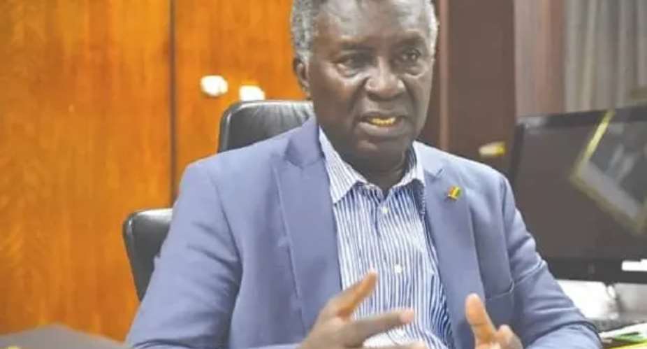 Former Minister of Environment, Science and Technology, Prof. Kwabena Frimpong-Boateng