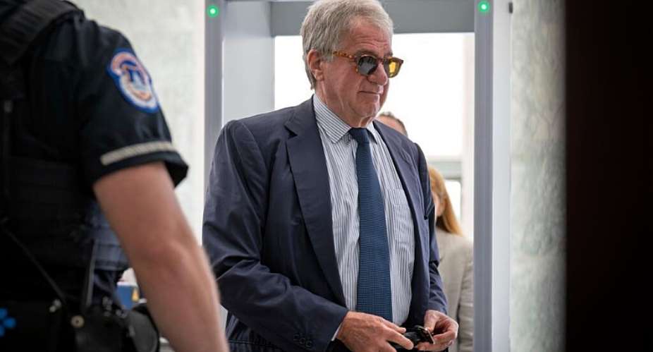 Leon Black, a billionaire who was close with Jeffrey Epstein, arrives for a closed-door interview with the House Oversight Committee at the Capitol in Washington, June 26, 2026 -  J. Scott Applewhite, AP