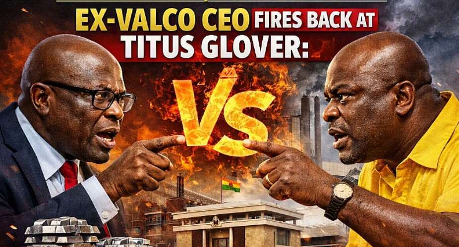 Dont push me, I will expose you! What lies beneath the explosive Titus Glover and ex-VALCO CEO confrontation? Behind the accusations are questions about recruitment, dismissals, salaries, management decisions and VALCOs performance. Ghana deserves facts, not political accusations. If the records exist, let them speak.