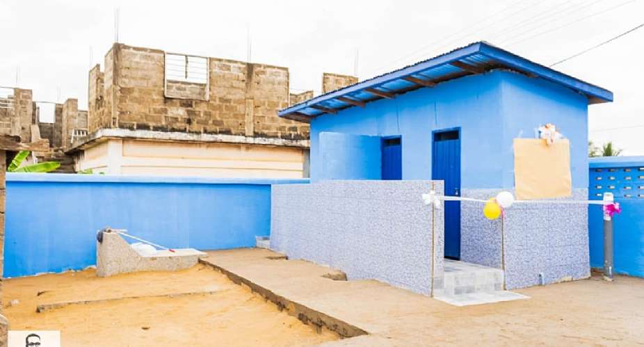 Ras Muta Foundation marks 4th anniversary of late media personality with 4-seater WC facility for Denu Chicago School
