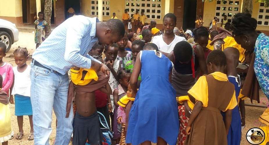 Asuasu DA Primary School Receives Support From Empowerment Aid NGO
