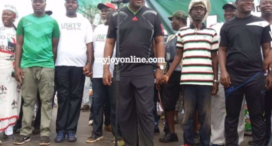 NDC Moves For A United Front With  Unity Walk