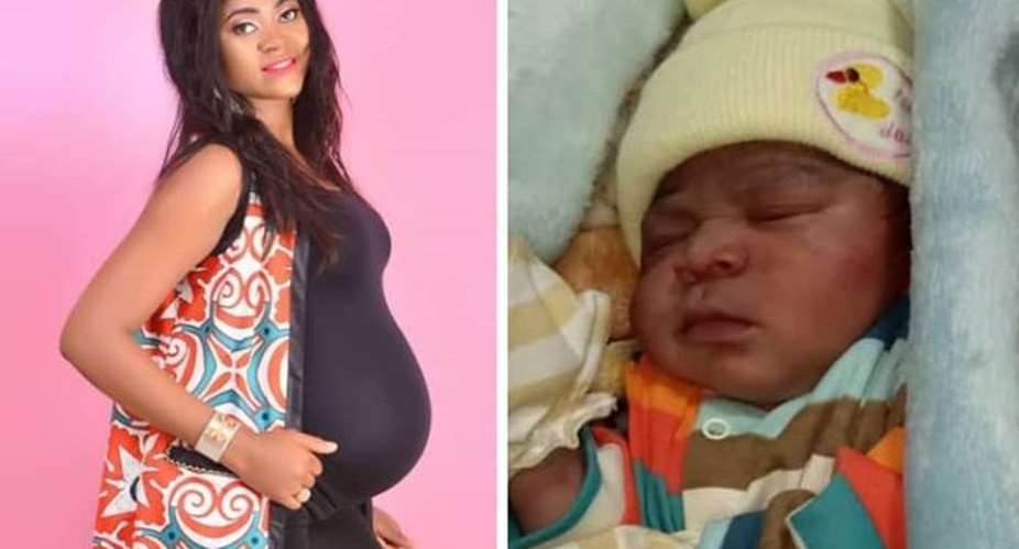 Nollywood Actor, Richard AmobiWelcomes 3rd Child with Wife