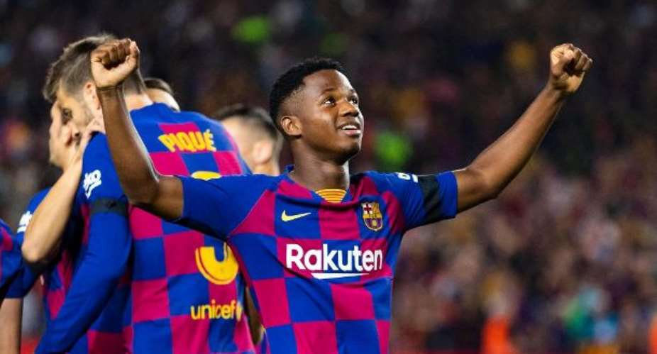 Barca starts with the Wonder-Kid, Ansu Fati DFB player only on BVB-bank