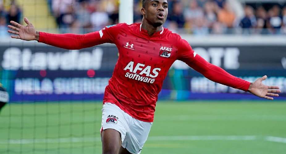 Europe League: Myron Boadu Delighted AZ Alkmaar Is In One Group With Manchester United