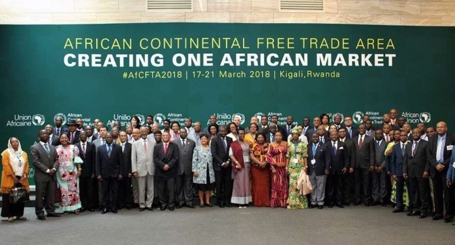 Th AfCFTA is intended to be a new platform for the continents economic growth. courtesy twnafrica.org