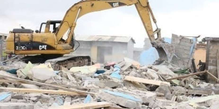 Ablekuma: Hundreds of residents homeless after demolition exercise