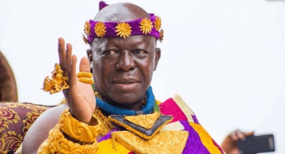 Otumfuo leaves for UK to deliver keynote address at SAASUM