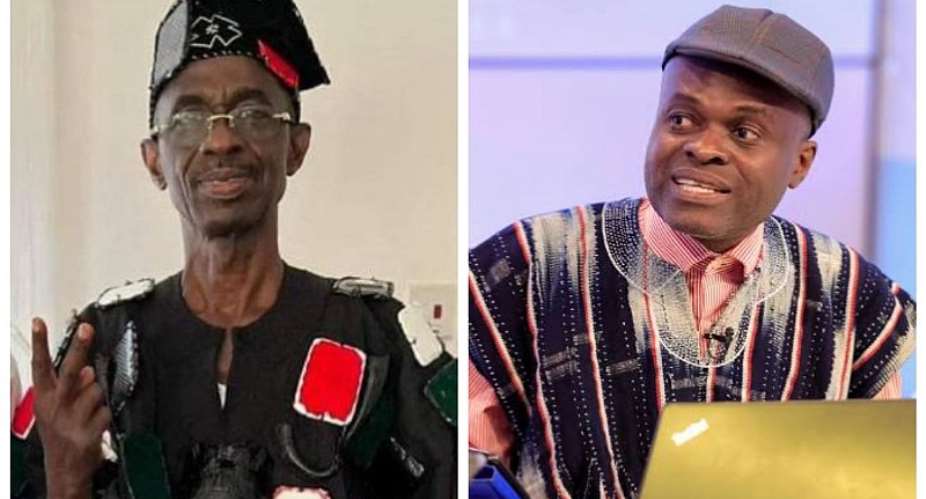 NDC National Chairman Johnson Asiedu Nketiahleft and Lawyer Martin Kpebu