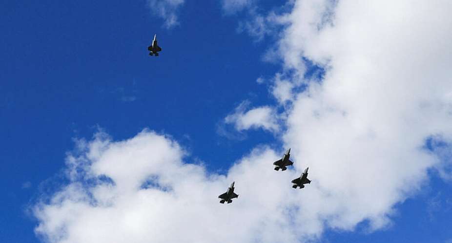 A file image of F-35 jets in Oslo, Norway, on September 9, 2026. -  Claudia Greco, Reuters