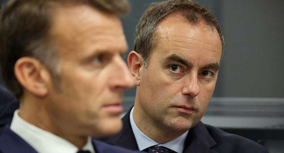 A file image of Frances Prime Minister Sbastien Lecornu with President Emmanuel Macron on May 22, 2026. -  Ludovic Marin, AFP via AP