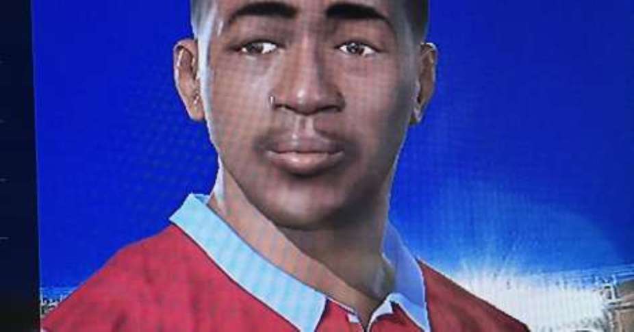 Photo: This Jordan Ayew's face on PES 2017 will make you cry with laughter