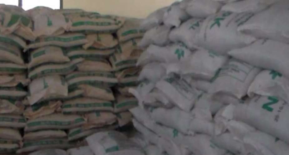 Planting For Food  Jobs: Afadzato South District Receives 12,000 Bags Of Fertilizer
