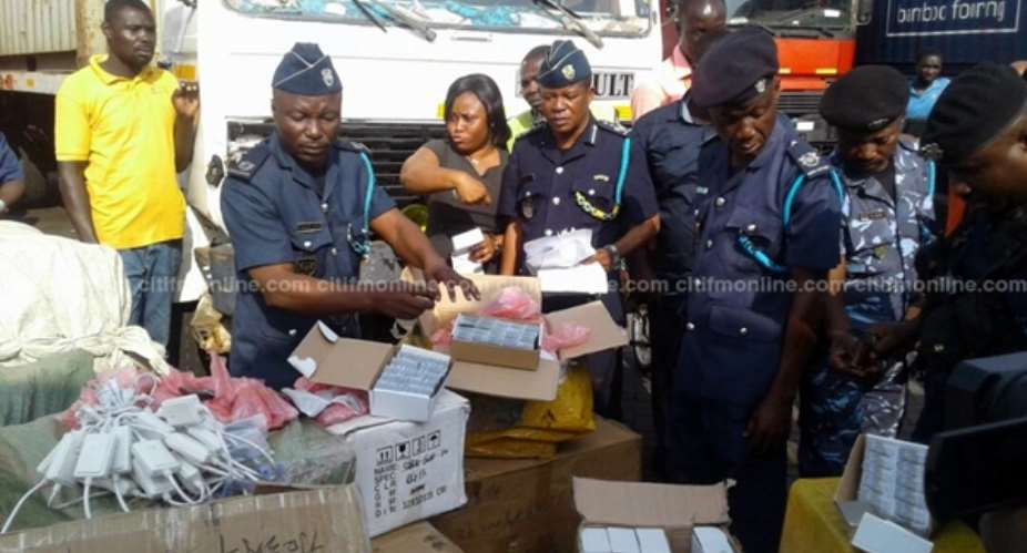 Customs Seize Under-Declared Container From China At Tema Port