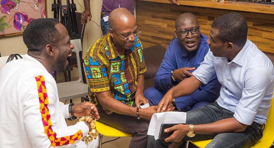 Okyeame Kwame Holds Listening Session For 'Made In Ghana' album