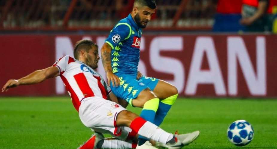 Boakye In Action As Red Star Belgrade Frustrate Napoli In Serbia