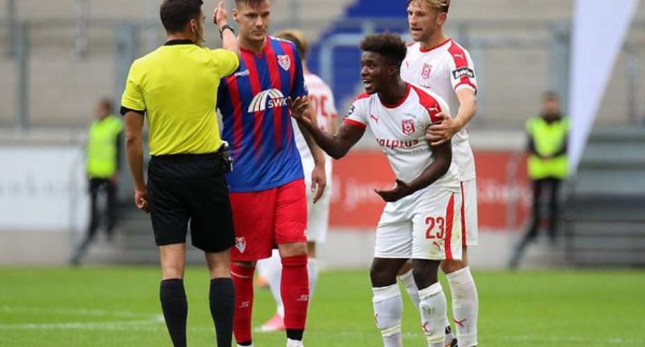 Ghanaian Youngster Braydon Manu Handed Four-Match Ban In Germany