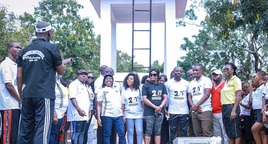 99 Year Group Of Achimota Primary School Commissions Water Project