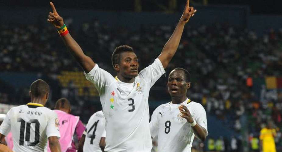 Ghana Legend Asamoah Gyan Earns Applauds From GOC President