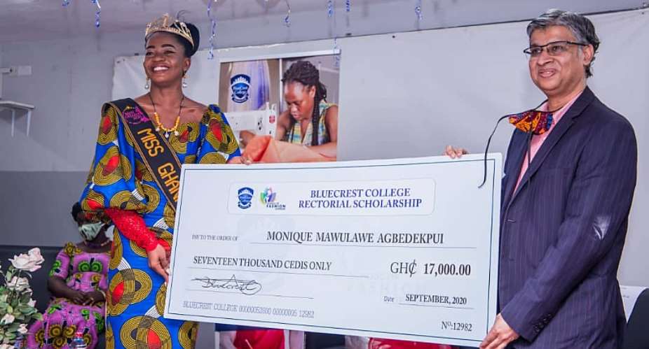 BlueCrest College Honours Miss Ghana 2020