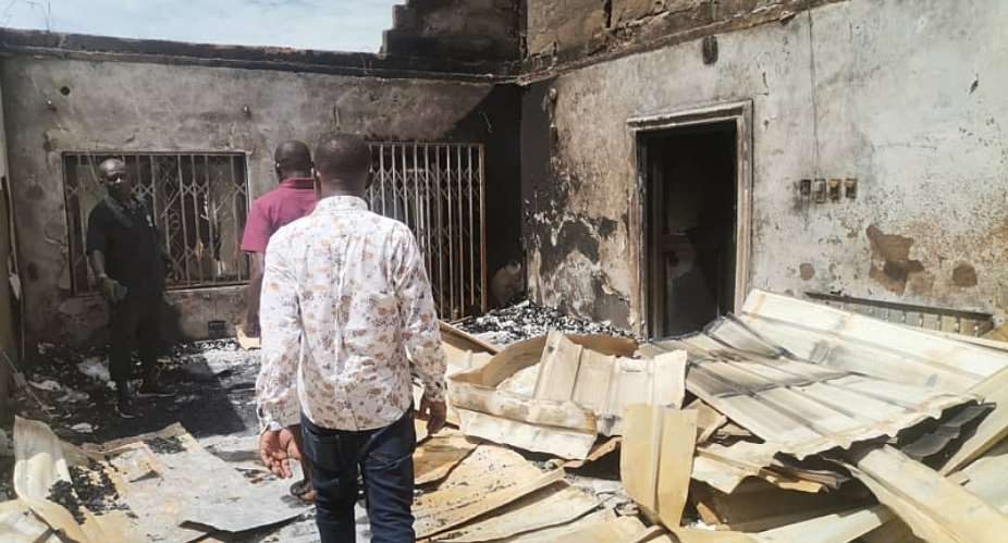 AR: Mother and two children burnt to death in fire outbreak at Asuyeboah