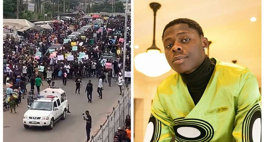 Scores walk on streets of Nigeria seeking justice for late singer Mohbad VIDEO