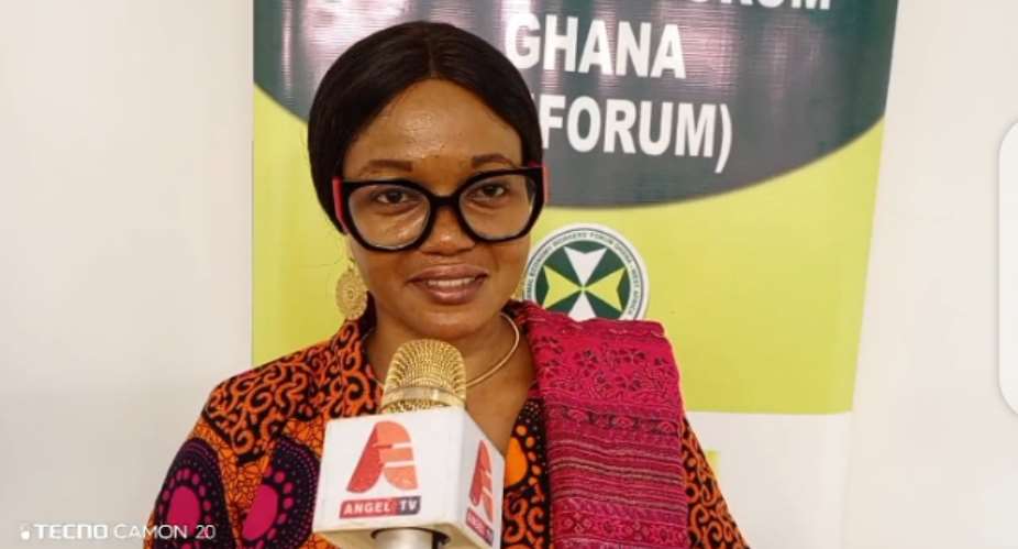 Executive Secretary of the Informal Economy Workers Forum of Ghana (INFORUM), Mrs. Debora Freeman