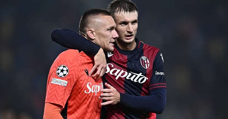 Shakhtar miss penalty as Bologna held on Champions League debut
