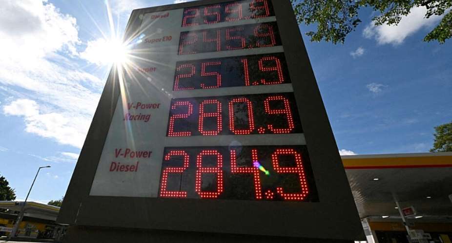 A display board showing the current prices of petrol and diesel at a gas station, in Munich, Germany on September 14, 2026. -  Angelika Warmuth, Reuters