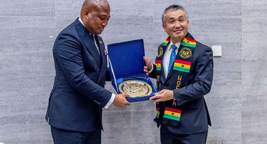 Ghana, Japan Deepen Space Cooperation as Astronaut Wakata Visits Accra