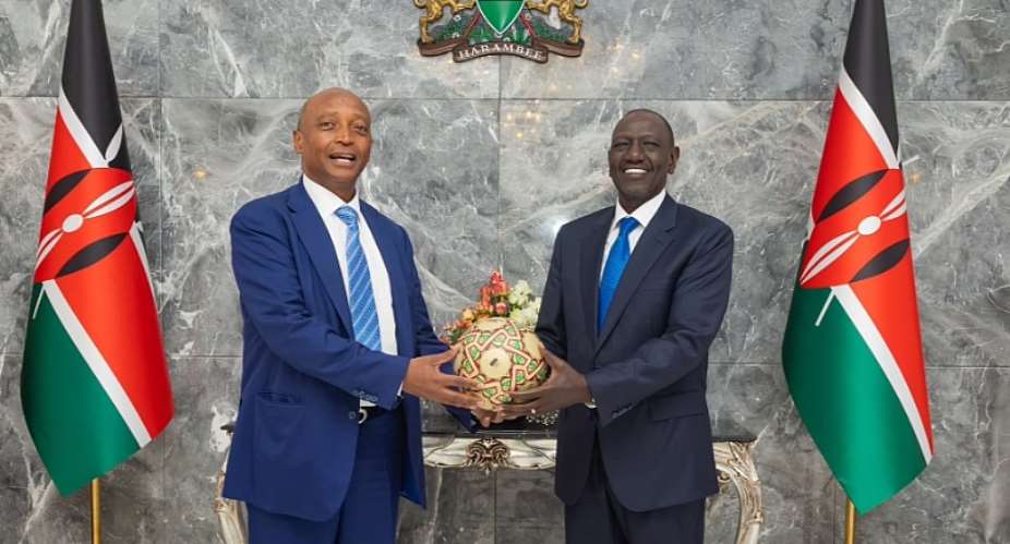 William Ruto vows Kenya will deliver successful 2027 Afcon after Patrice Motsepe talks