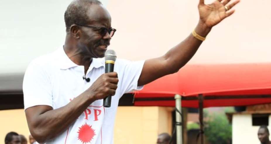 Dr Papa Kwesi Nduom, Presidential candidate of PPP