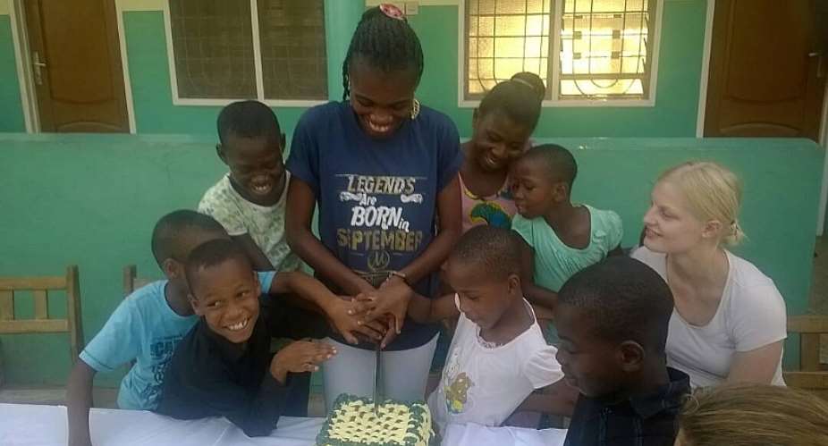 J. Life FMs Freda Owusuaah Bio Celebrates Birthday With Orphans