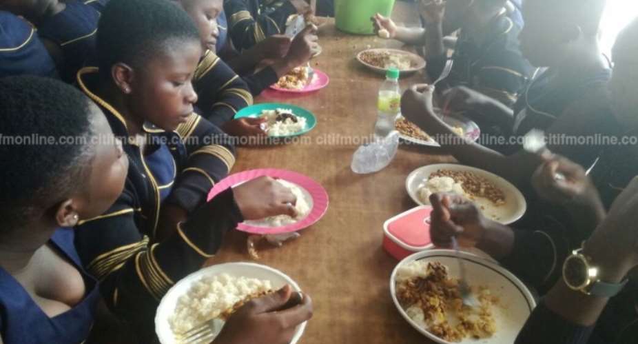 Free SHS: The Food Given Us Is Too small  - Mamfi Methodist Girls Cries For More Food