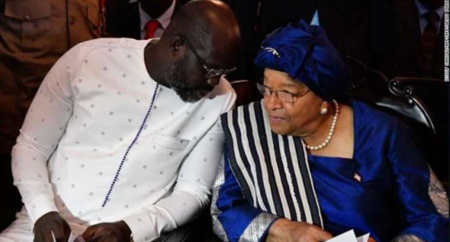Ellen Johnson Sirleaf and George Manneh Weah Industrial Swindle: How The L 16 billion Disappeared