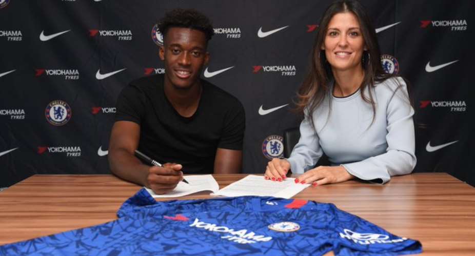 Hudson-Odoi Signs New Five-Year Chelsea Deal Thought To Be Worth 180k A Week