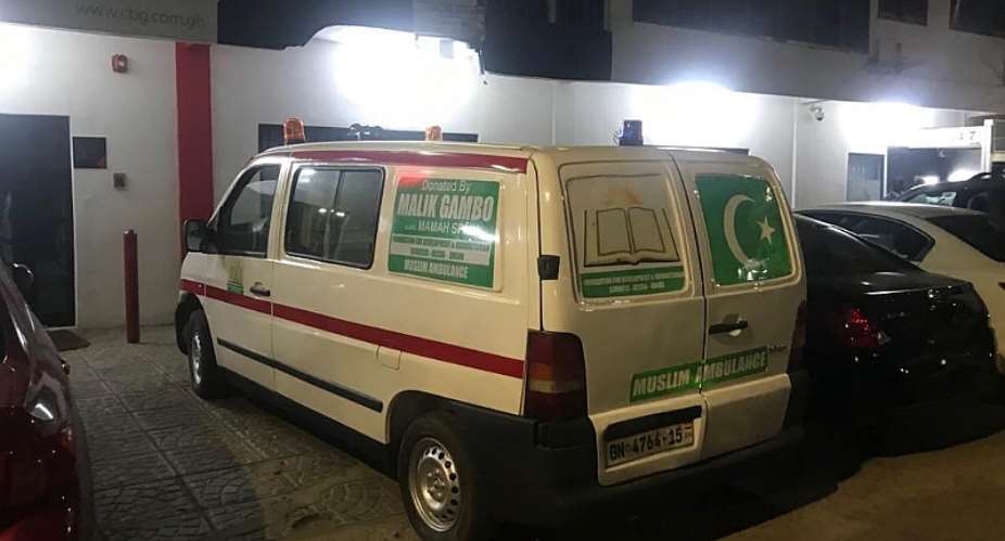 Mahama Spain Donates Ambulance To Community