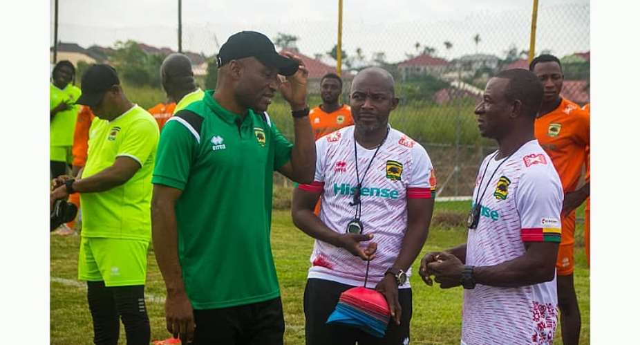 Prosper Narteh Ogum begins pre-season with Asante Kotoko