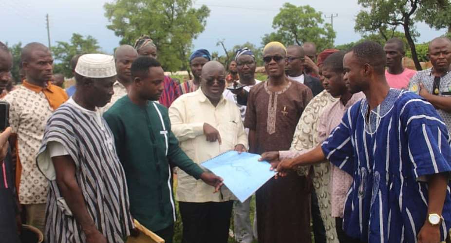 Zabzugu MP cuts sod for 10 development projects worth GHC18million