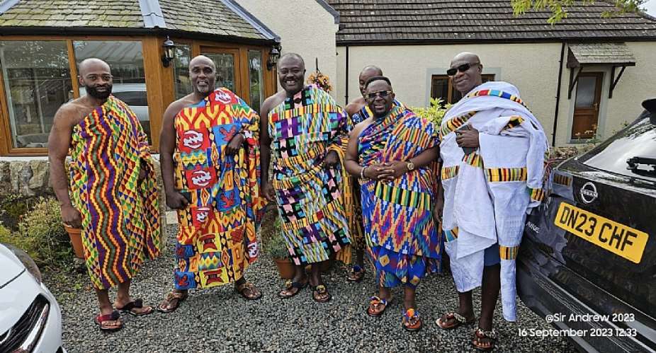 Asantehene Otumfuo Osei Tutu II truly delivered an African message in Scotland