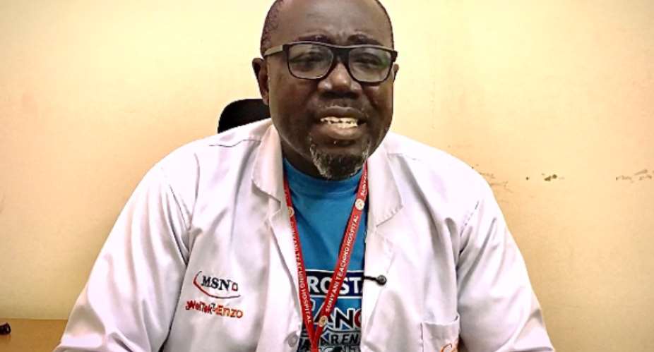 Dr. Emmanuel Owusu-Sekyere, the urologist