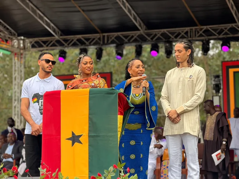 ‘We’ve come back to make sure our fathers ideas never die’ – Nkrumah family