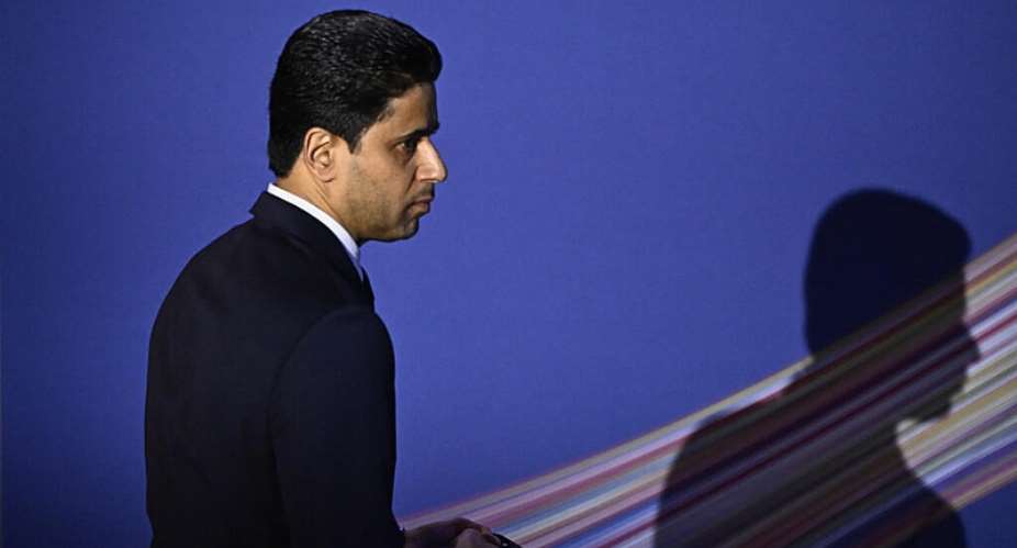 Nasser Al-Khelafi, president of PSG and chairman of beIN Media group, is facing a probe in France for conflict of interest. -  AFP / JULIEN DE ROSA