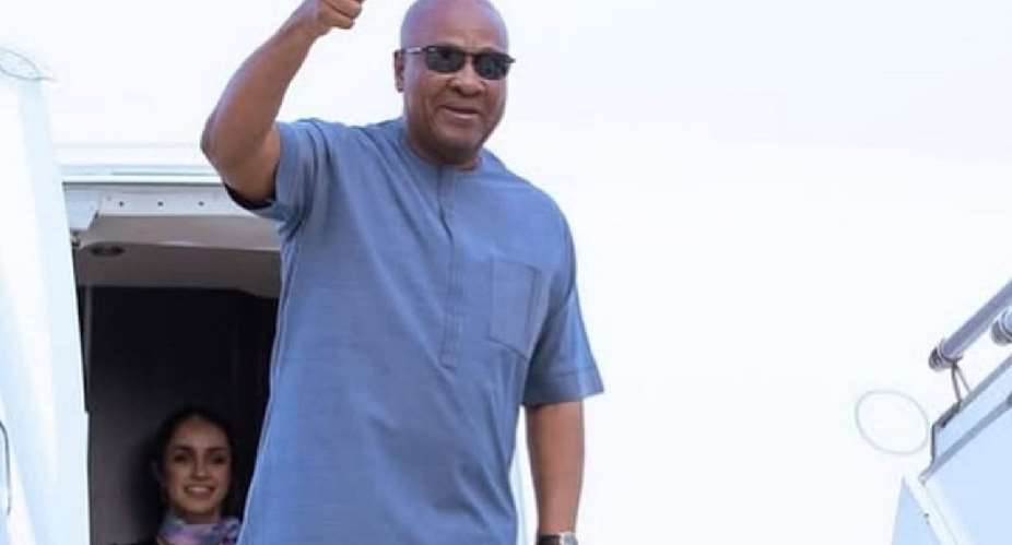 President Mahama departs for 81st UN General Assembly in New York