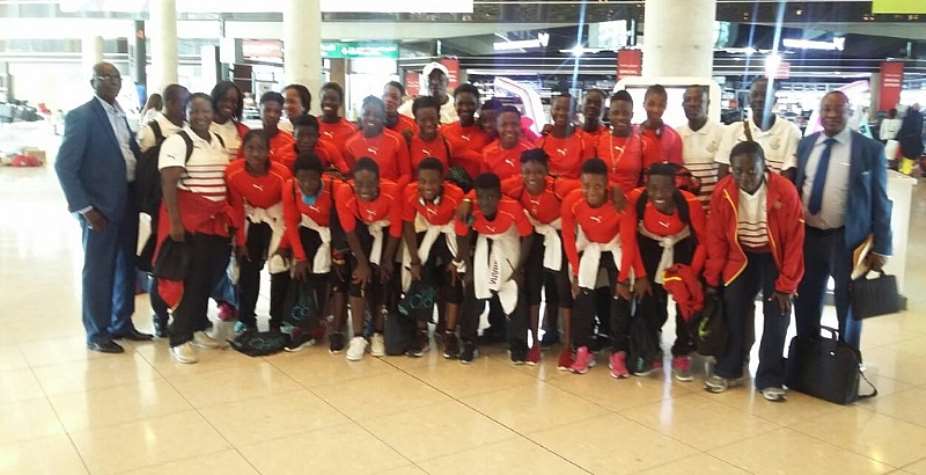 Black Maidens arrive in Jordan for FIFA U17 Women's World cup finals