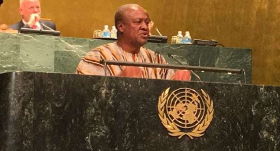 UN: Africa needs fair chance to trade not sympathy - Mahama