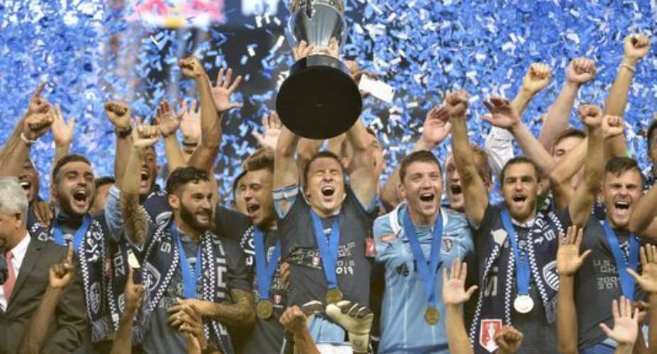 Latif Blessing Scores To Win First Silverware In USA With Sporting Kansas