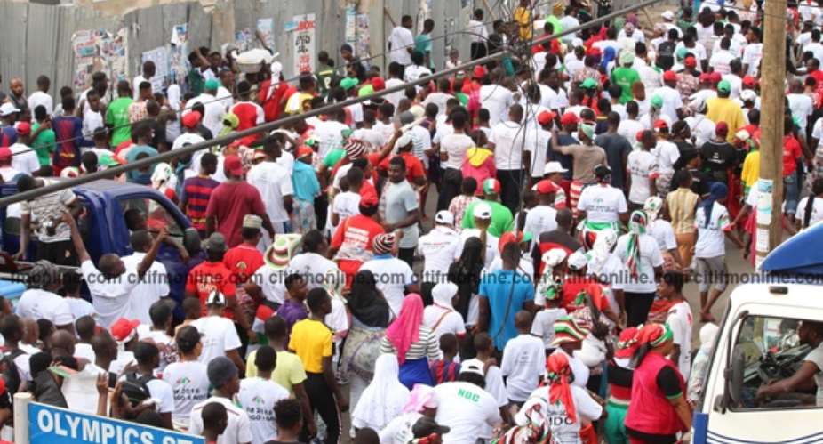 NDC Marches Against August 4. Founders Day Proposal